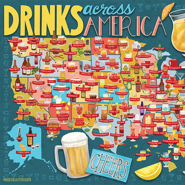 Drinks Across America Puzzle